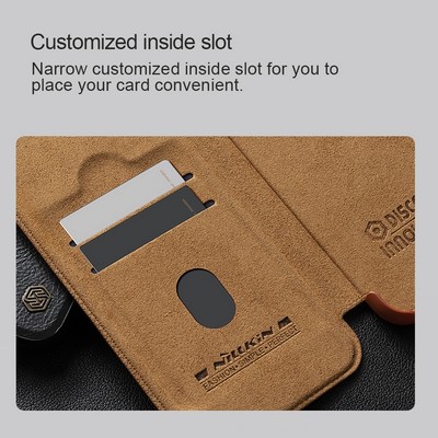 Nillkin для Galaxy S24 чехол QIN ProP Booktype Brown