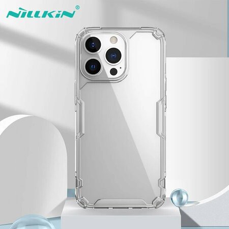Nillkin для iPhone 15 Pro Max чехол Nature TPU Pro White
